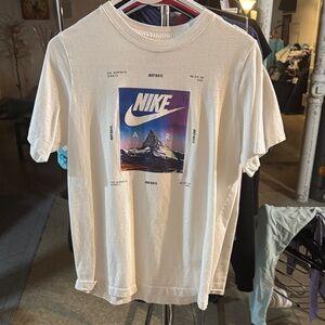 Nike Air White Graphic Tee